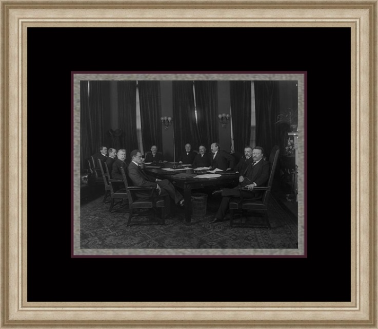 Theodore Roosevelt With Cabinet