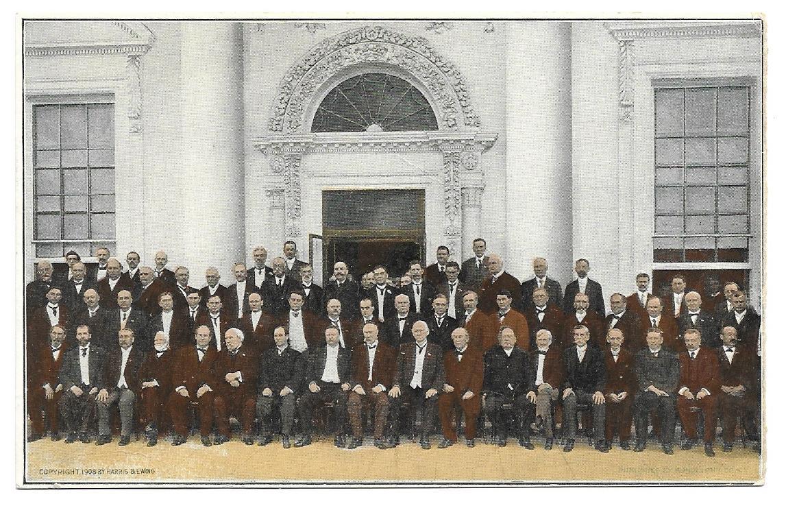 Original 1908 Postcard President Theodore Teddy Roosevelt S